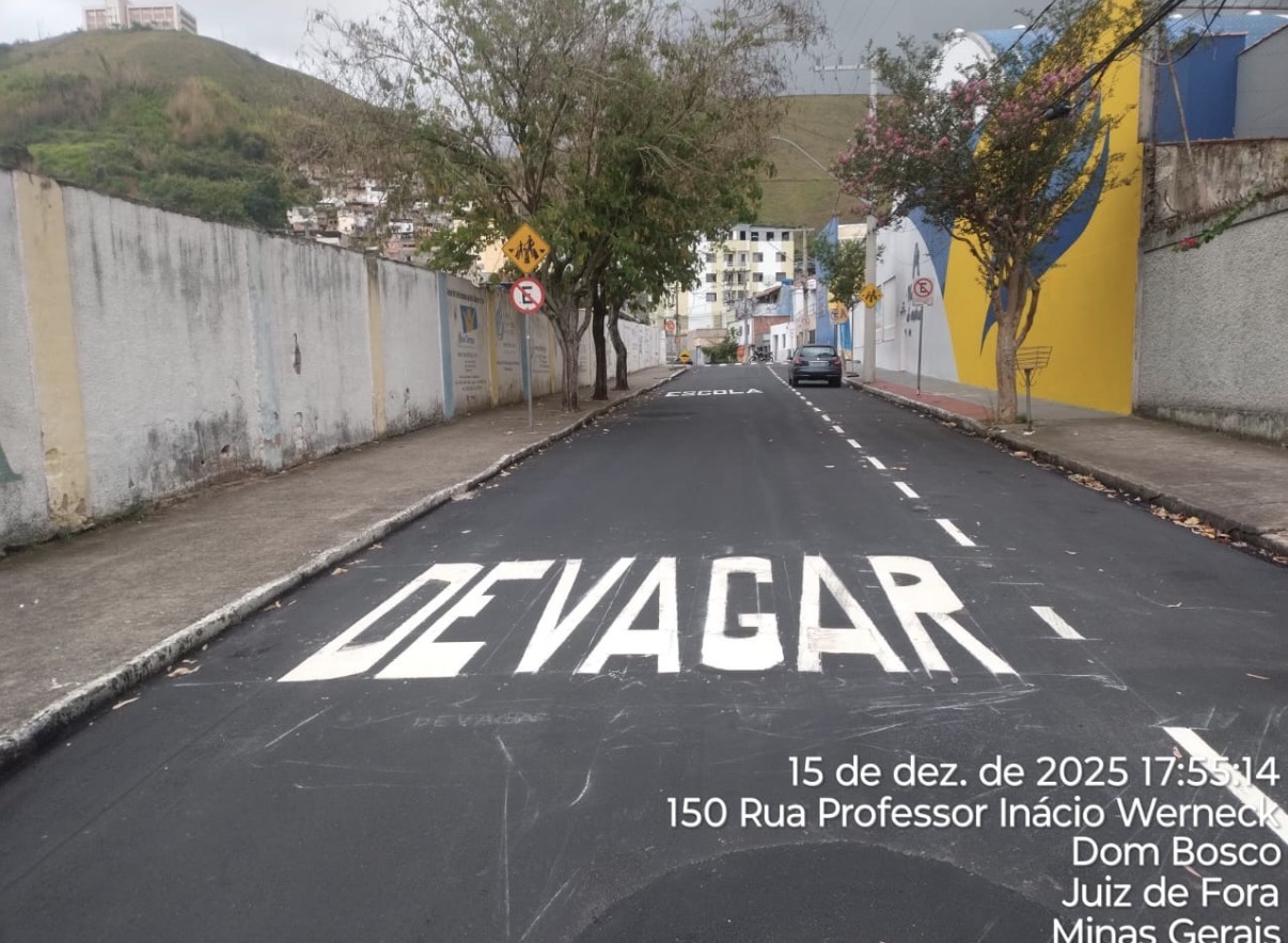 Sinalização DEVAGAR